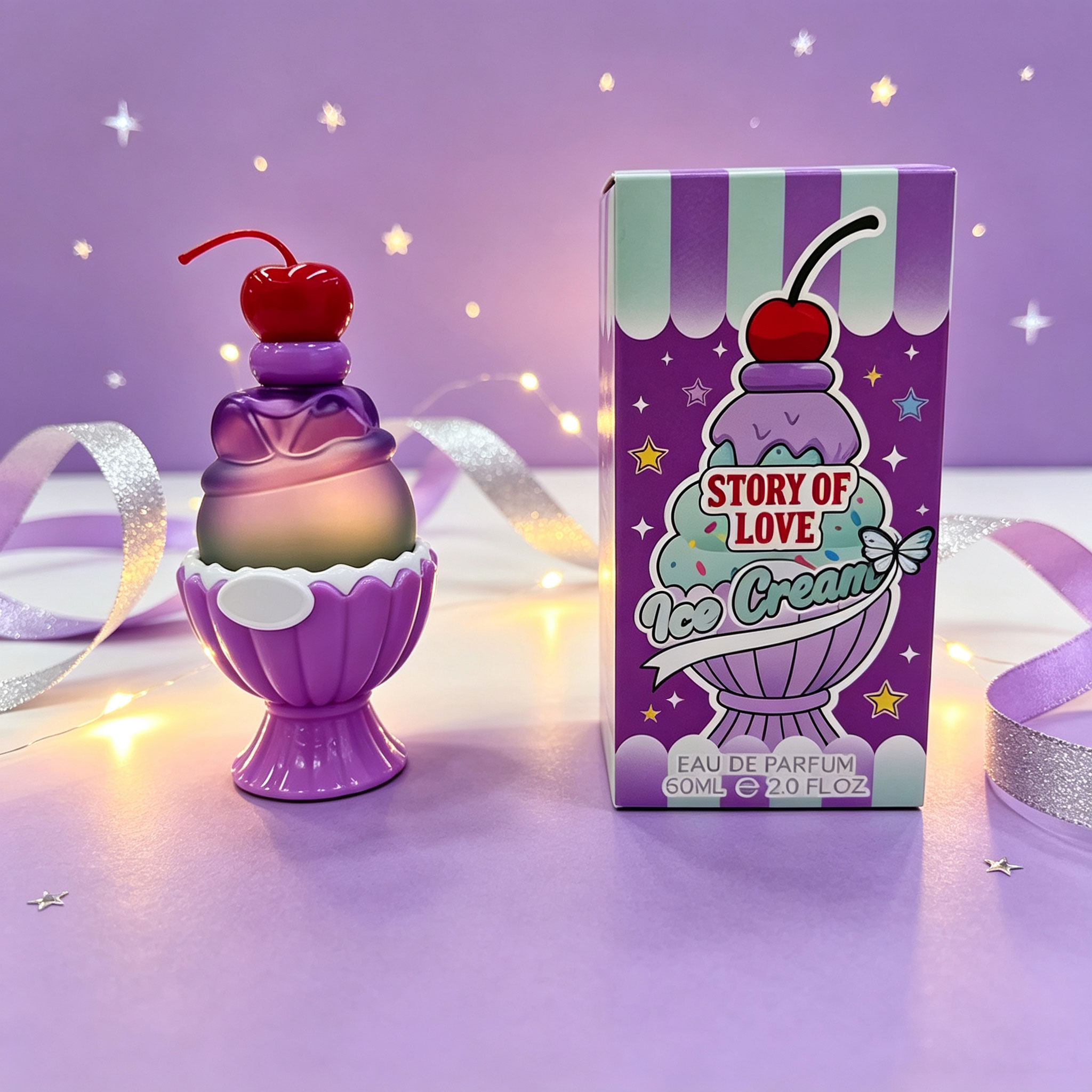 Niedliches Eiscreme-förmiges E – Perfume Fragrance For Girls Bewertung und Preis