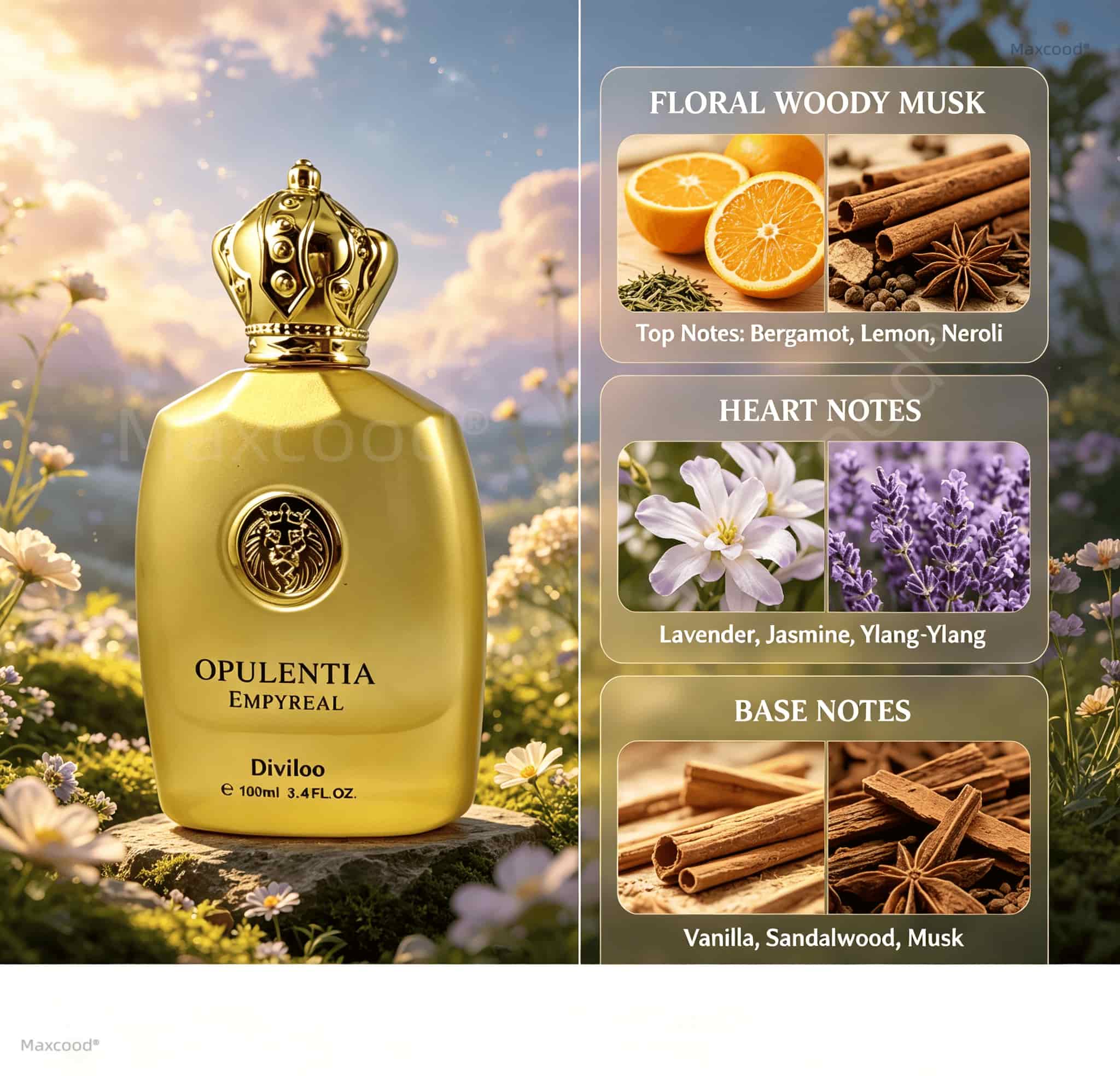 Blumige, holzige und muschige  – Perfume Floral Fragrance Bewertung und Preis